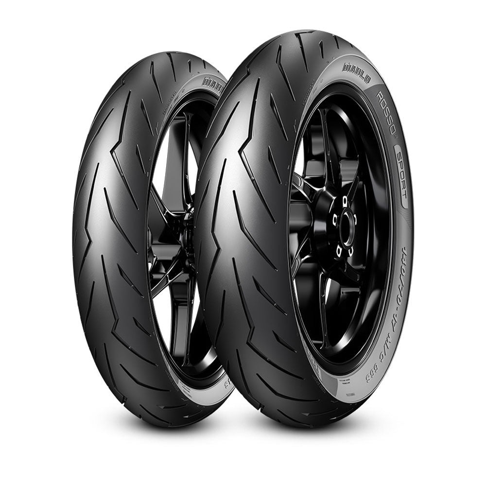 PIRELLI DIABLO ROSSO SPORT SCOOTER FRT 70/90 14 M/C 34S TL
