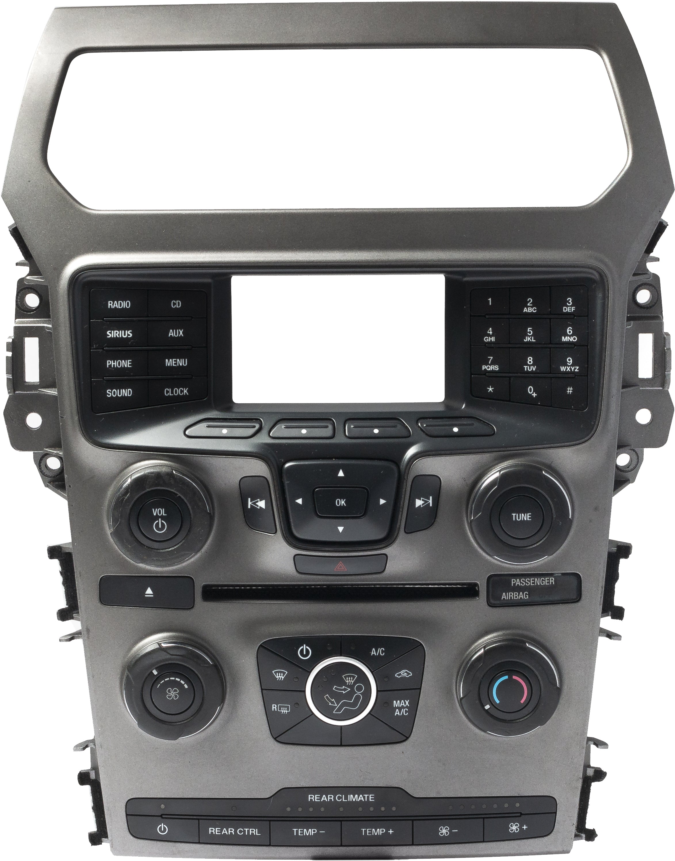 1FACTORYRADIO 2011 2013 Ford Explorer Multimedia Climate Control Panel Model ID BB5T 18A802 AG