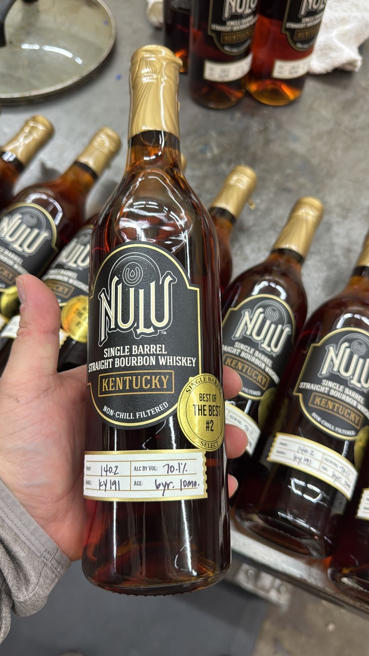 Nulu 6Yr 10 Mo  Hazmat 140.2 Proof Preet Spl Barrel Pick 750ML
