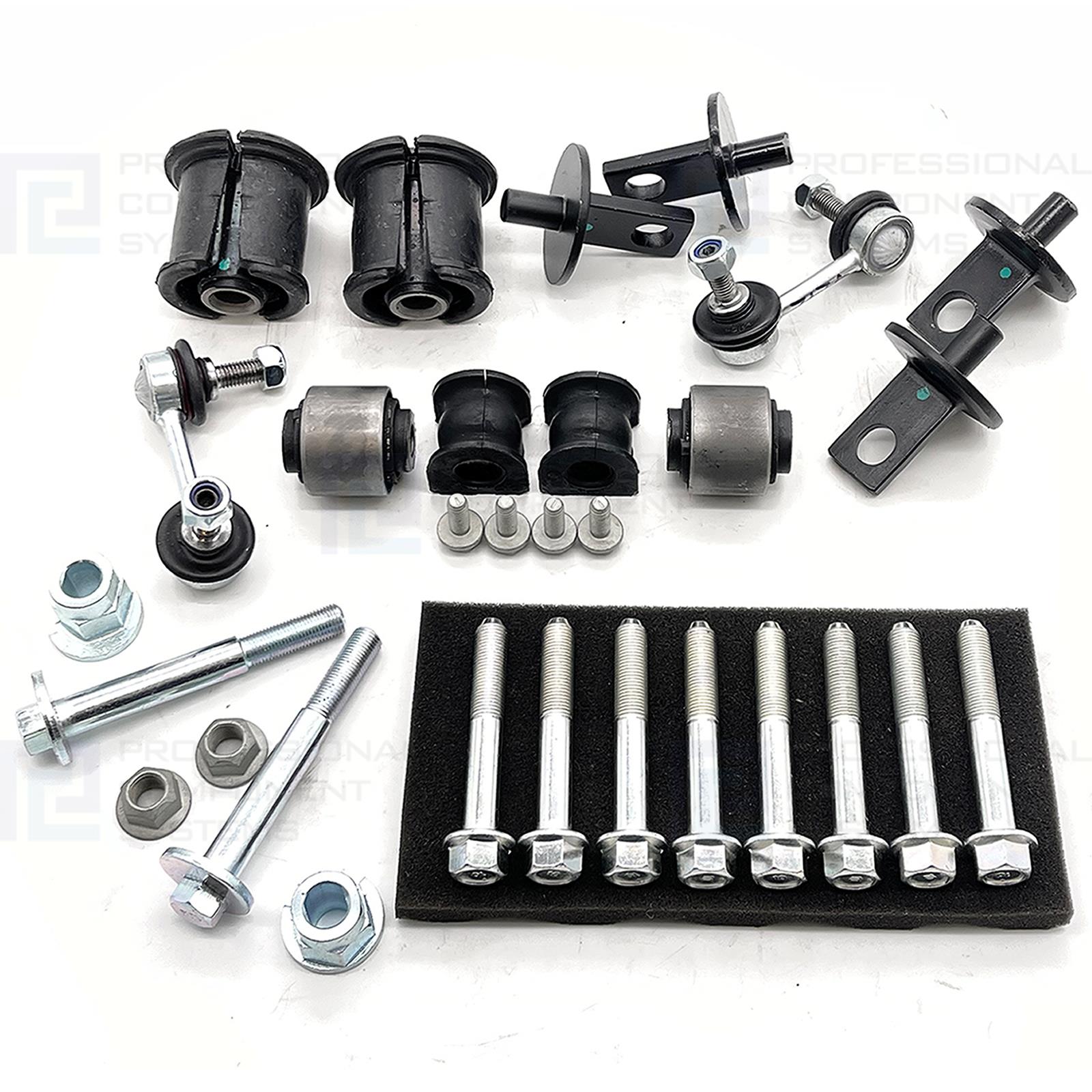 PCS EUROPE FOR HONDA CIVIC EP3 INTEGRA DC5 TYPE R REAR TRAILING ARM BUSHES HEAVY DUTY KIT