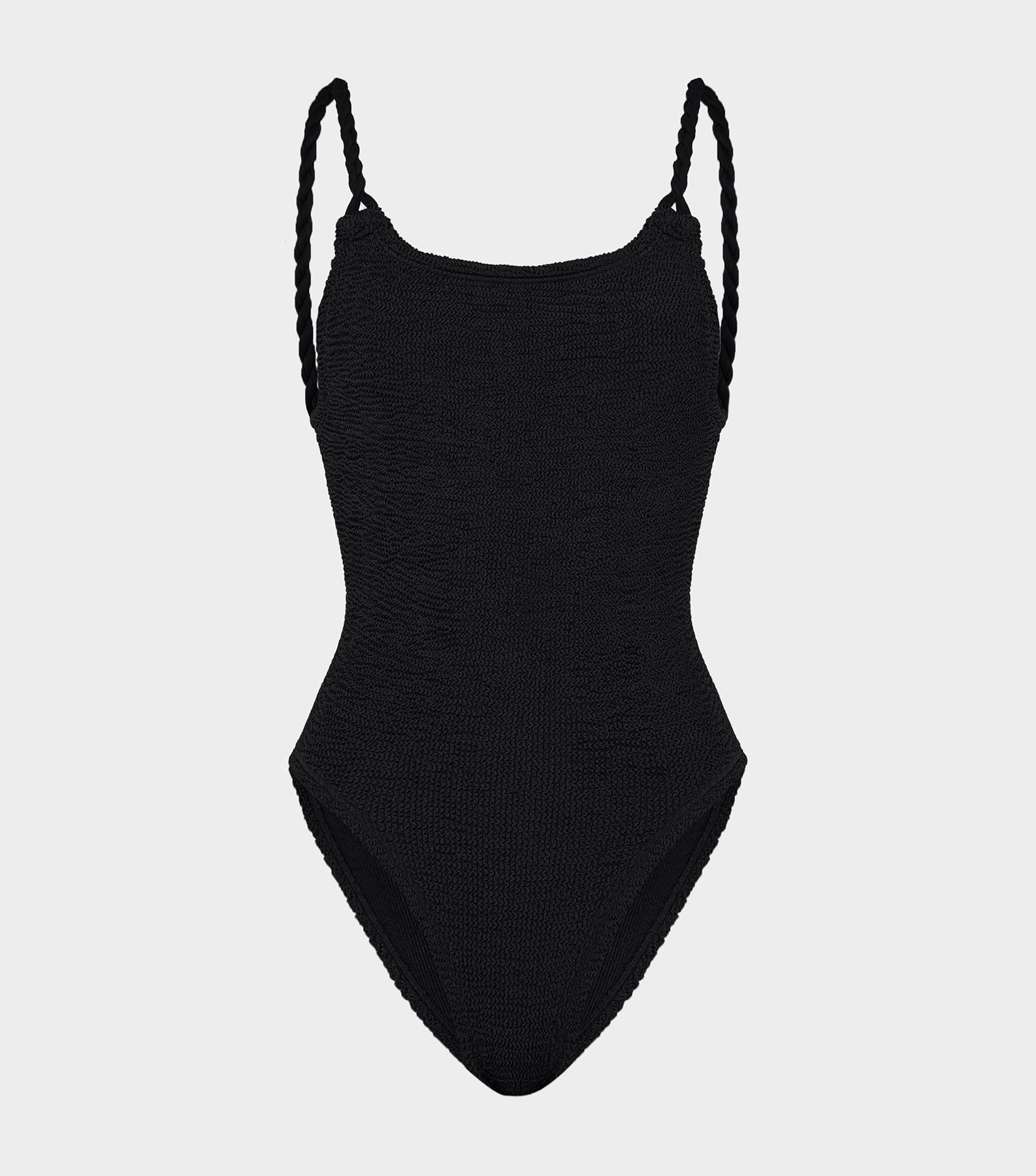 HUNZA G Camille Swim   Navy Silver