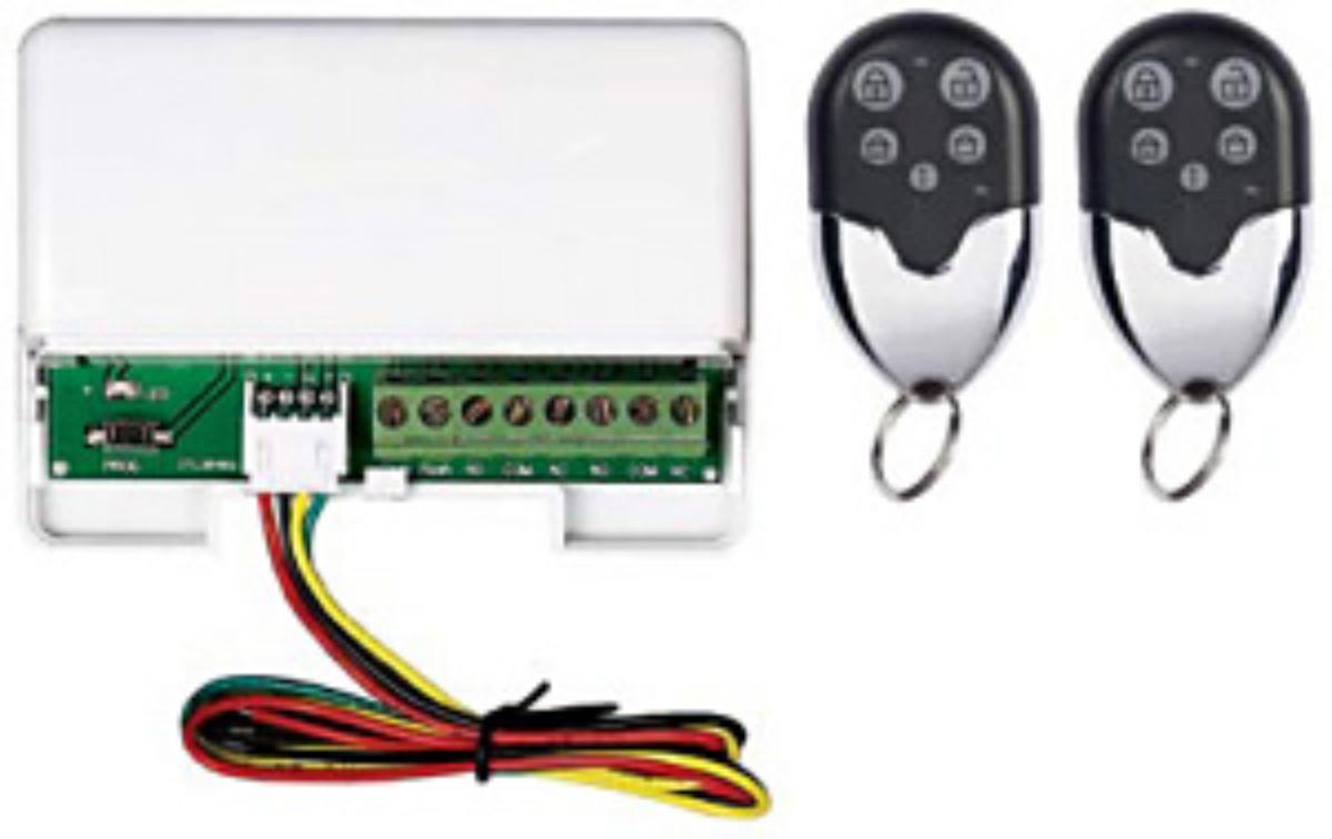 Activor Wireless   2 Way Remote Control Kit, Keypad Data Bus Connection for DSC PowerSeries, 1x Receiver and 2x Remotes DFM RTI01