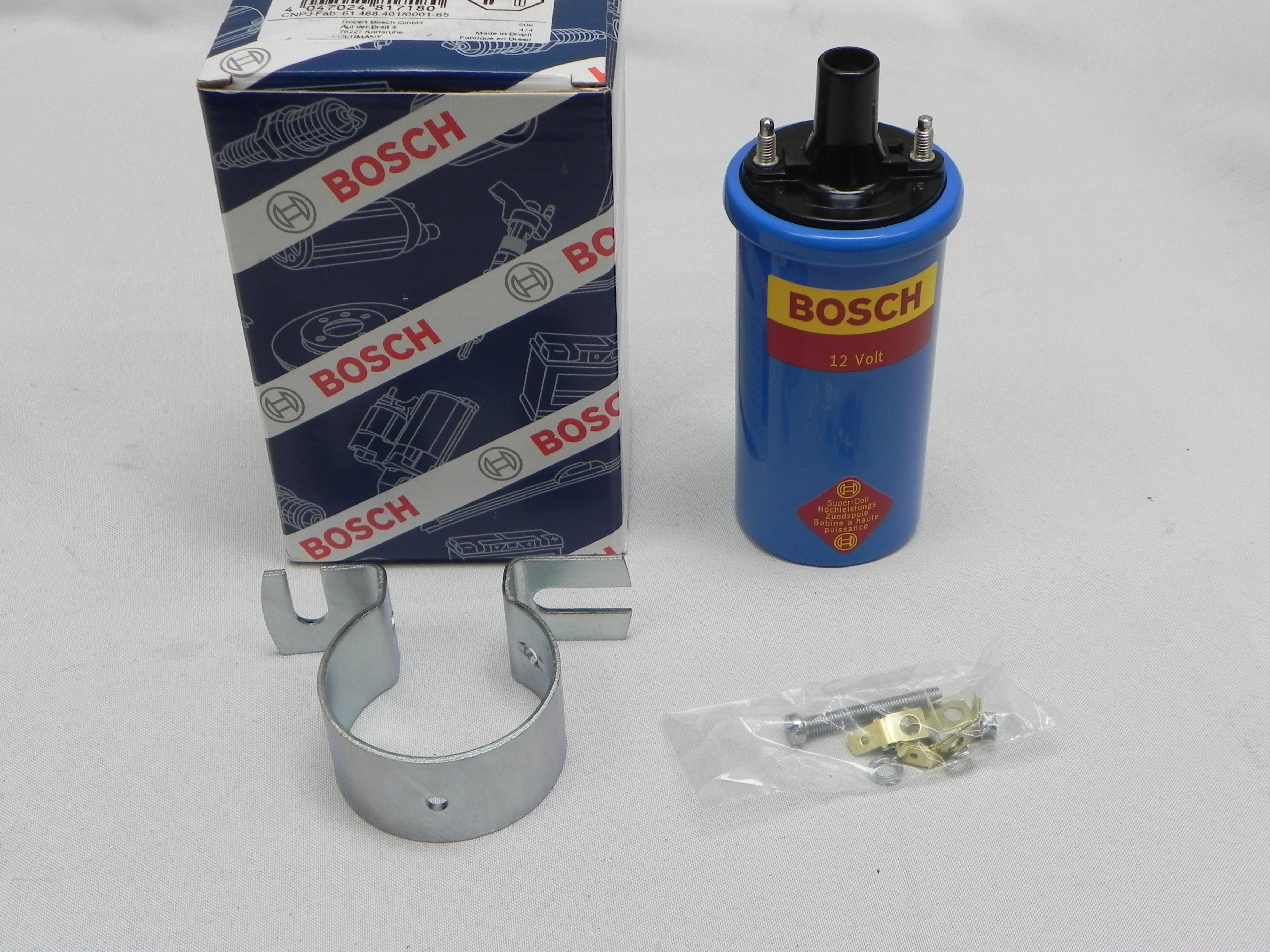 PORSCHE (NOS) 356/912/914 Bosch 12 Volt Blue Ignition Coil   1950 76