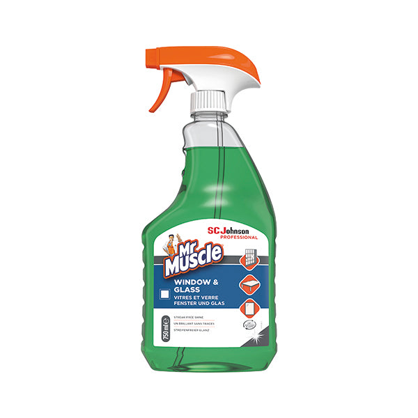 VOW Mr Muscle Window and Glass Cleaner 750ml (Pack of 6) 316533