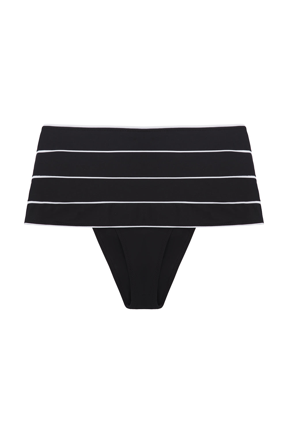 TROPIC OF C sculpting deco bottom in black and white compression
