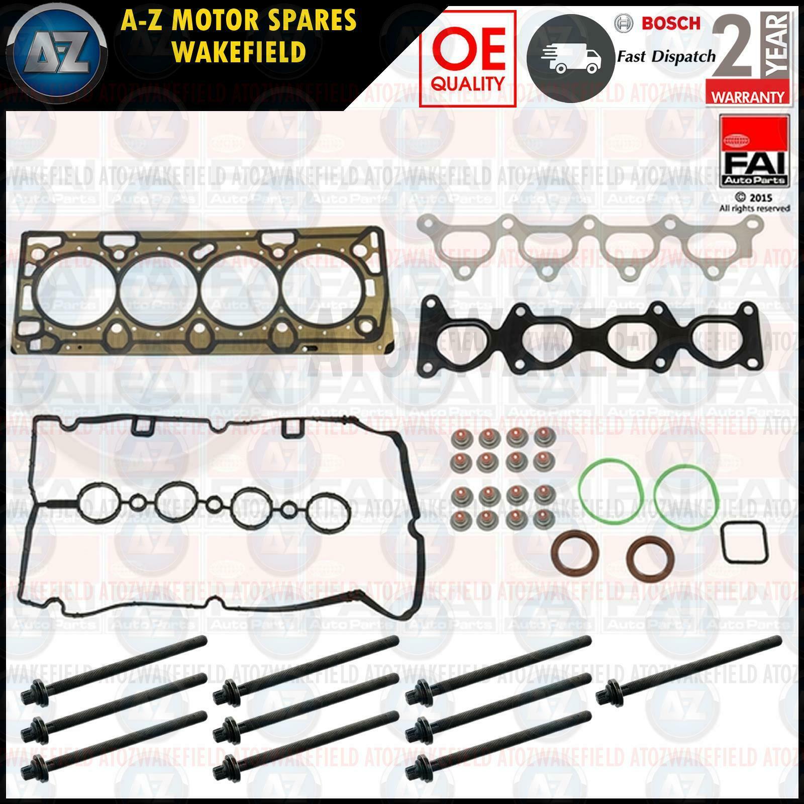 OE QUALITY FOR VAUXHALL CORSA VXR 1.6 Z16LER MODIFIED MLS CYLINDER HEAD GASKET REBUILD KIT