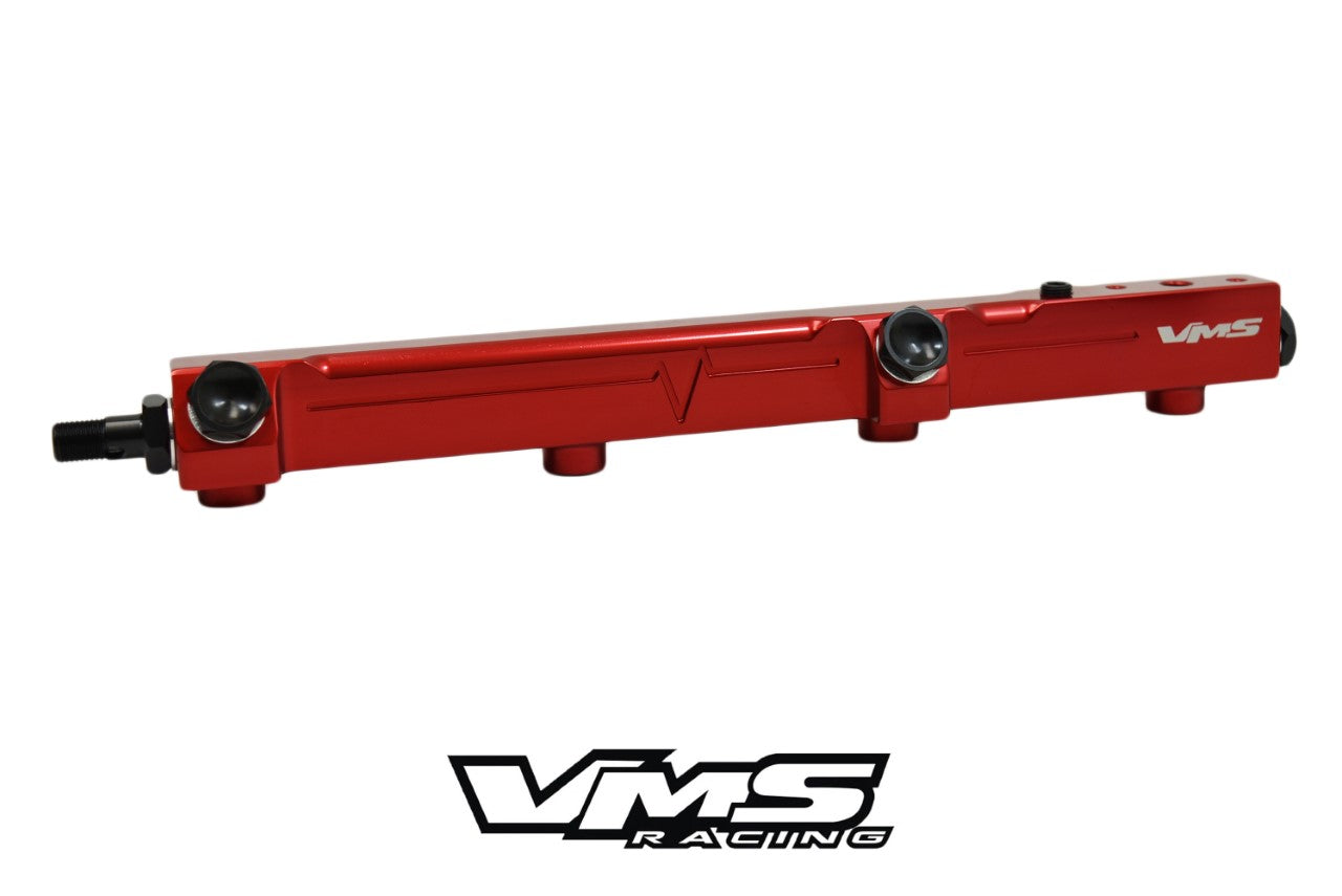 VMS RACING PRO SERIES FUEL RAIL KIT BILLET ALUMINUM 1992 2001 HONDA PRELUDE H22 H23 1990 1993 HONDA ACCORD F22 / PART # FR003