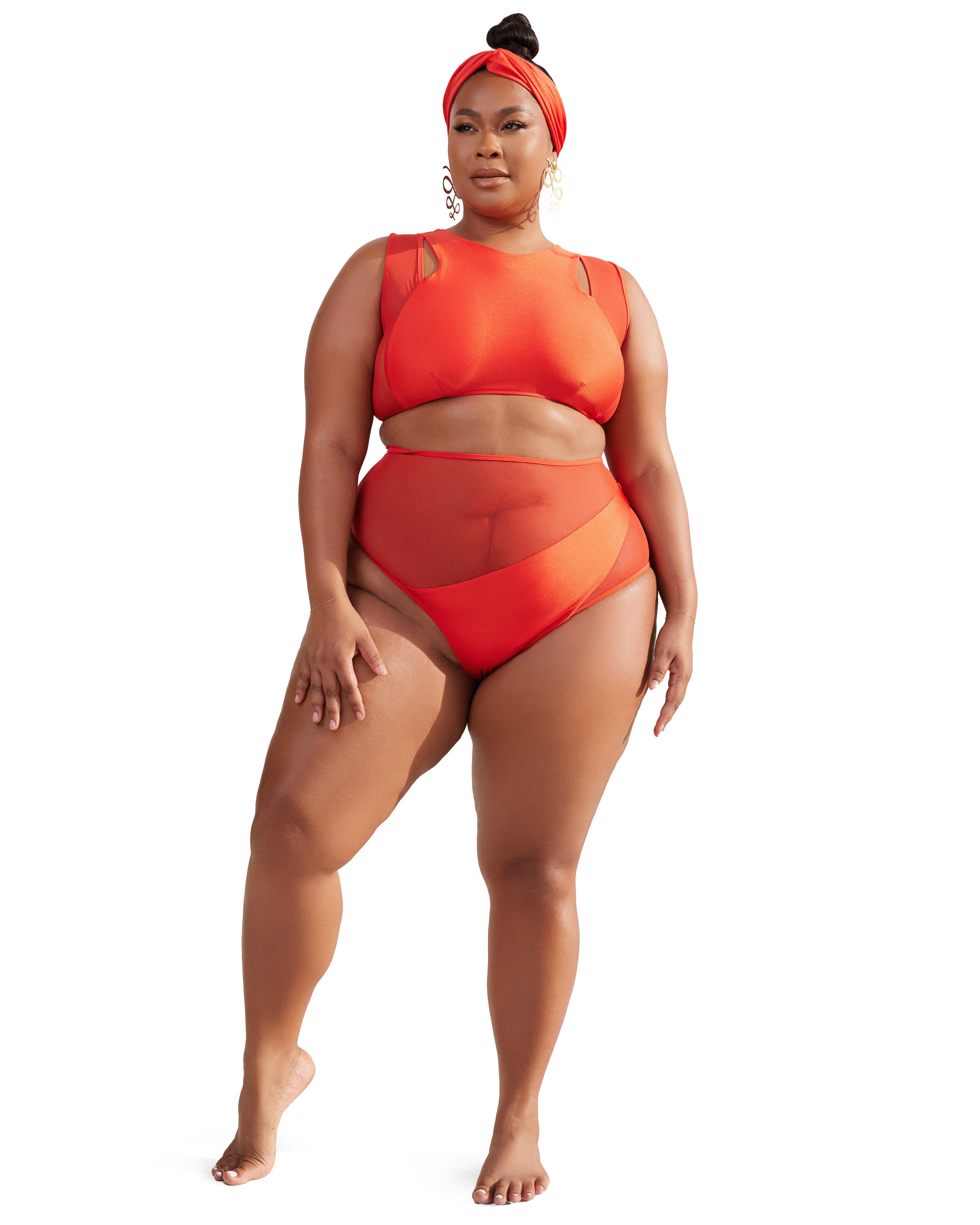 KEVA J SWIMWEAR The Basic Bae High Waist Bikini