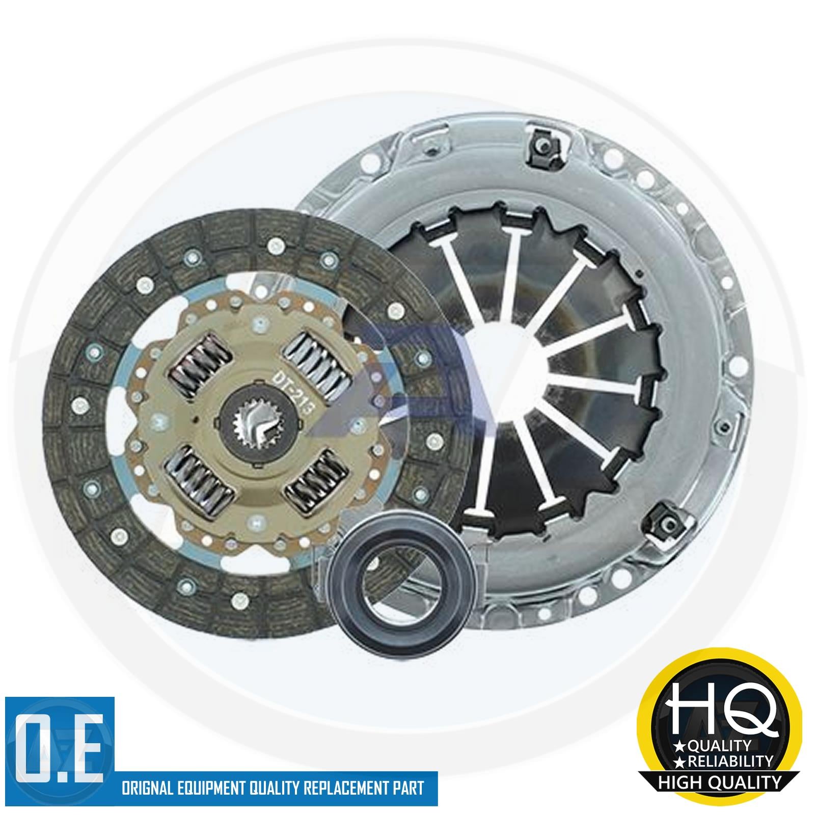 OEM QUALITY REPLACEMENT FOR CITREON C1 PEUGOT 108 TOYOTA AYGO 14 17 MANUAL 3 PC CLUTCH KIT & BEARING