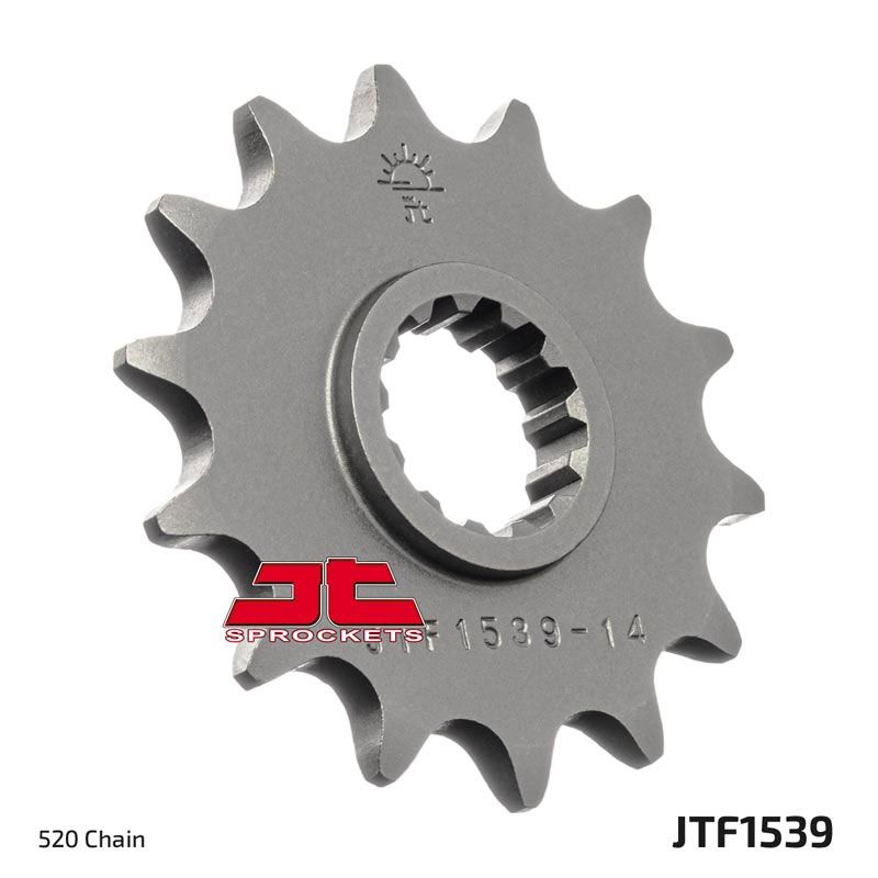 JT Sprockets Front Steel Countershaft Sprocket 14 Tooth 14T 520 Chain For Kawasaki Versys X 300 KLE300 BHF,BJF 2017 18 JTF1539.14