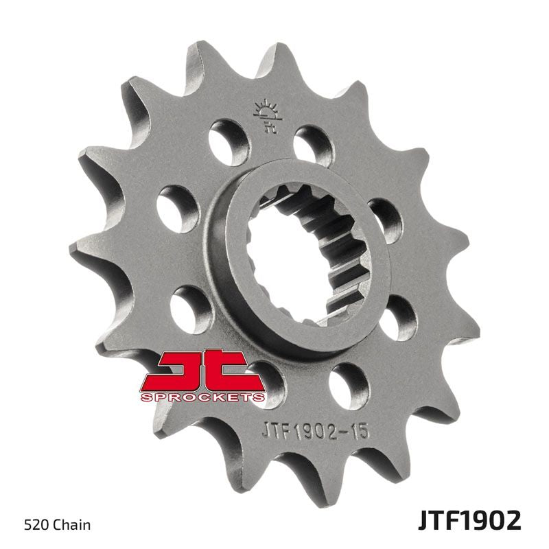 JT Sprockets Front Steel Countershaft Sprocket 16 Tooth 16T 520 Chain For KTM 790 Duke L 2018 2024 JTF1902.16