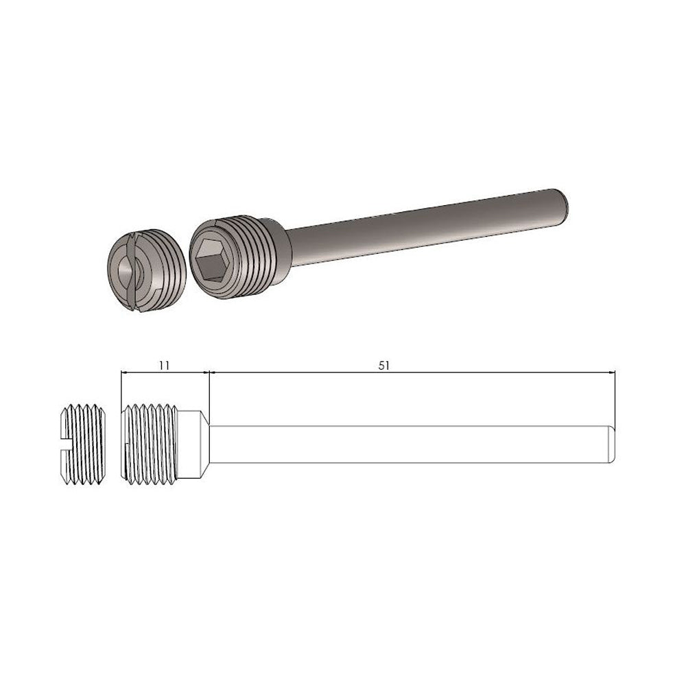 MOTO MASTER Moto Master Brake Pad Pin   213047