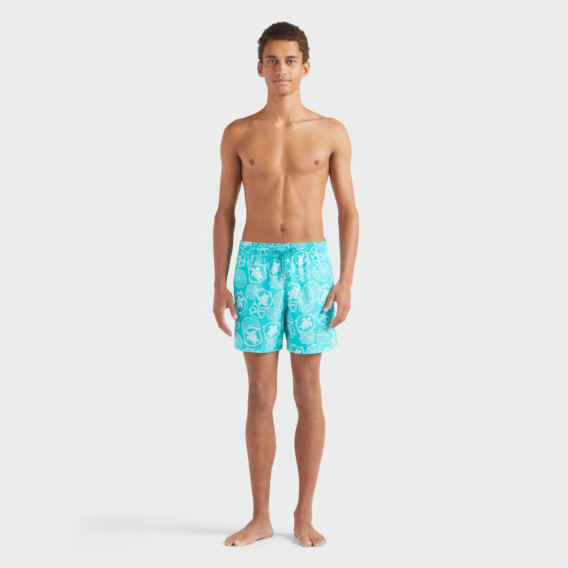 VILEBREQUIN Men Swim Shorts Oursins Bicolores