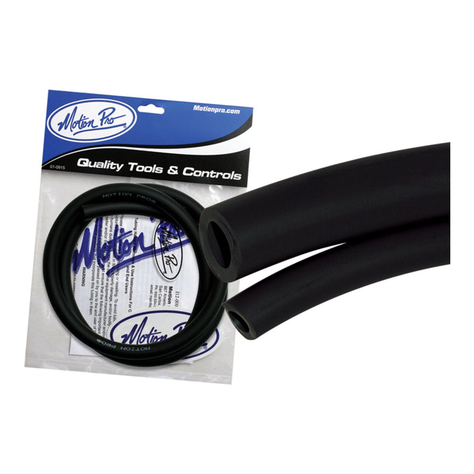 Motion Pro Fuel Hose Tygon   Black, 8mm/5/16" 3ft Roll