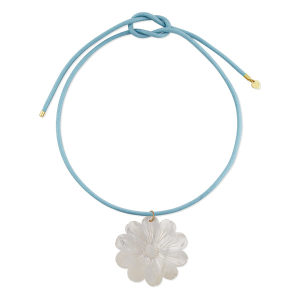 HART Mother of Pearl Daisy Cord Necklace