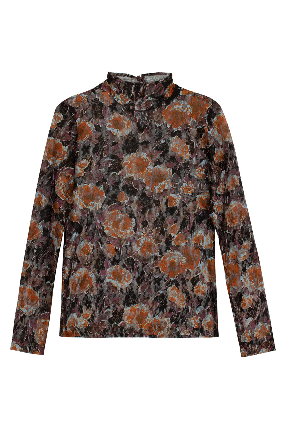 NO. 6 Gold Roses Lace Rosa