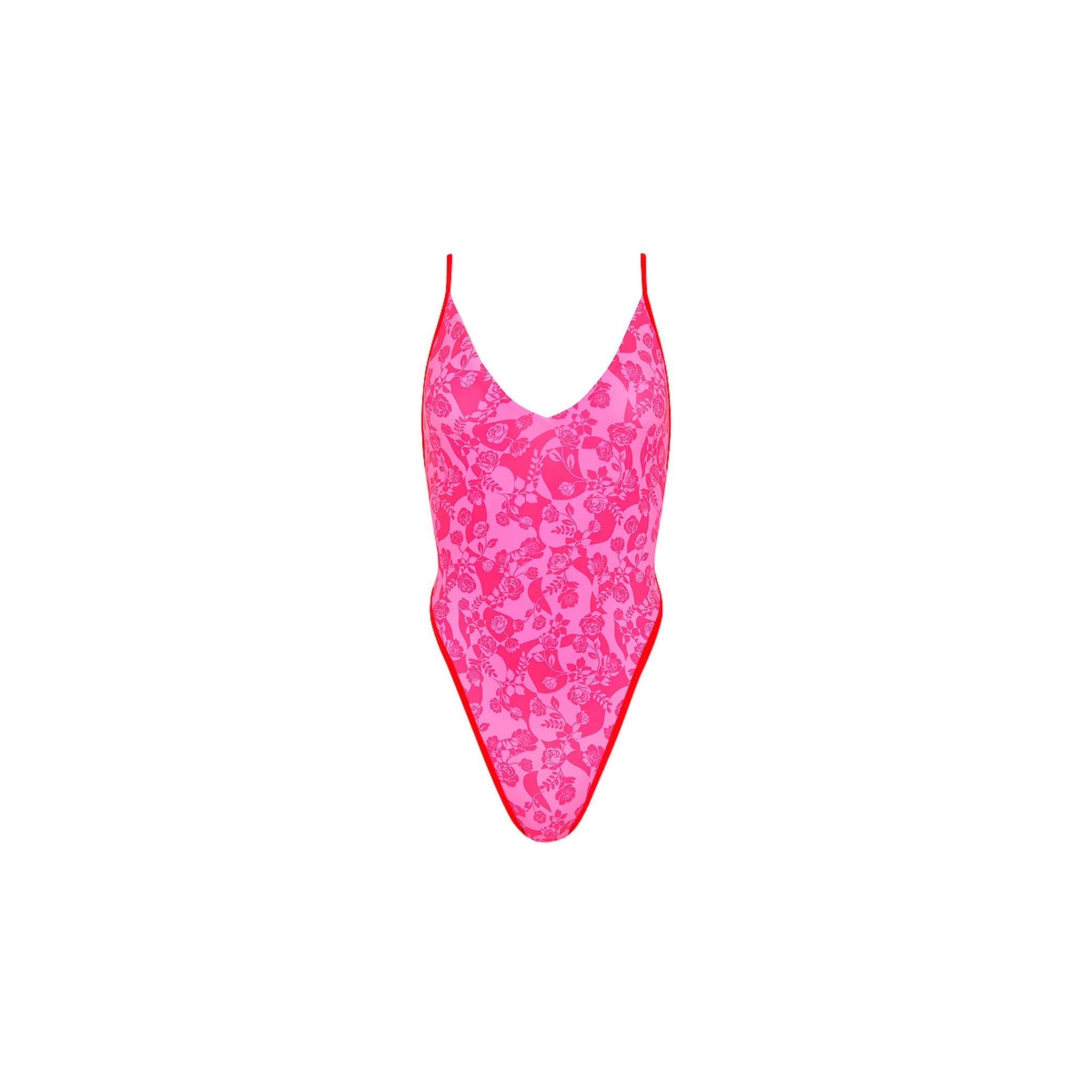 KULANI KINIS Plunge Cross Back One Piece   Hearts Collide
