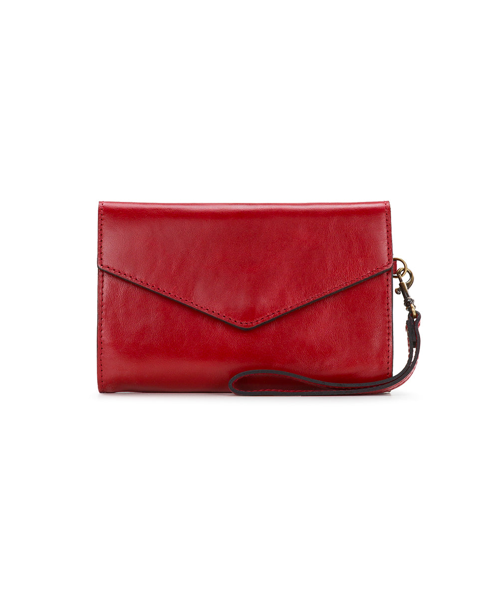 PATRICIA NASH Kaisa Wallet Clutch   Vintage Distressed Leather
