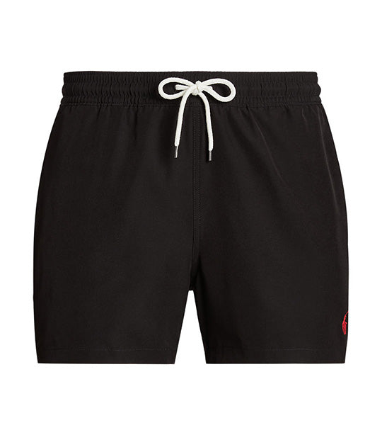 POLO RALPH LAUREN Men's 5.75 Inch Traveler Classic Swim Trunk Polo Black
