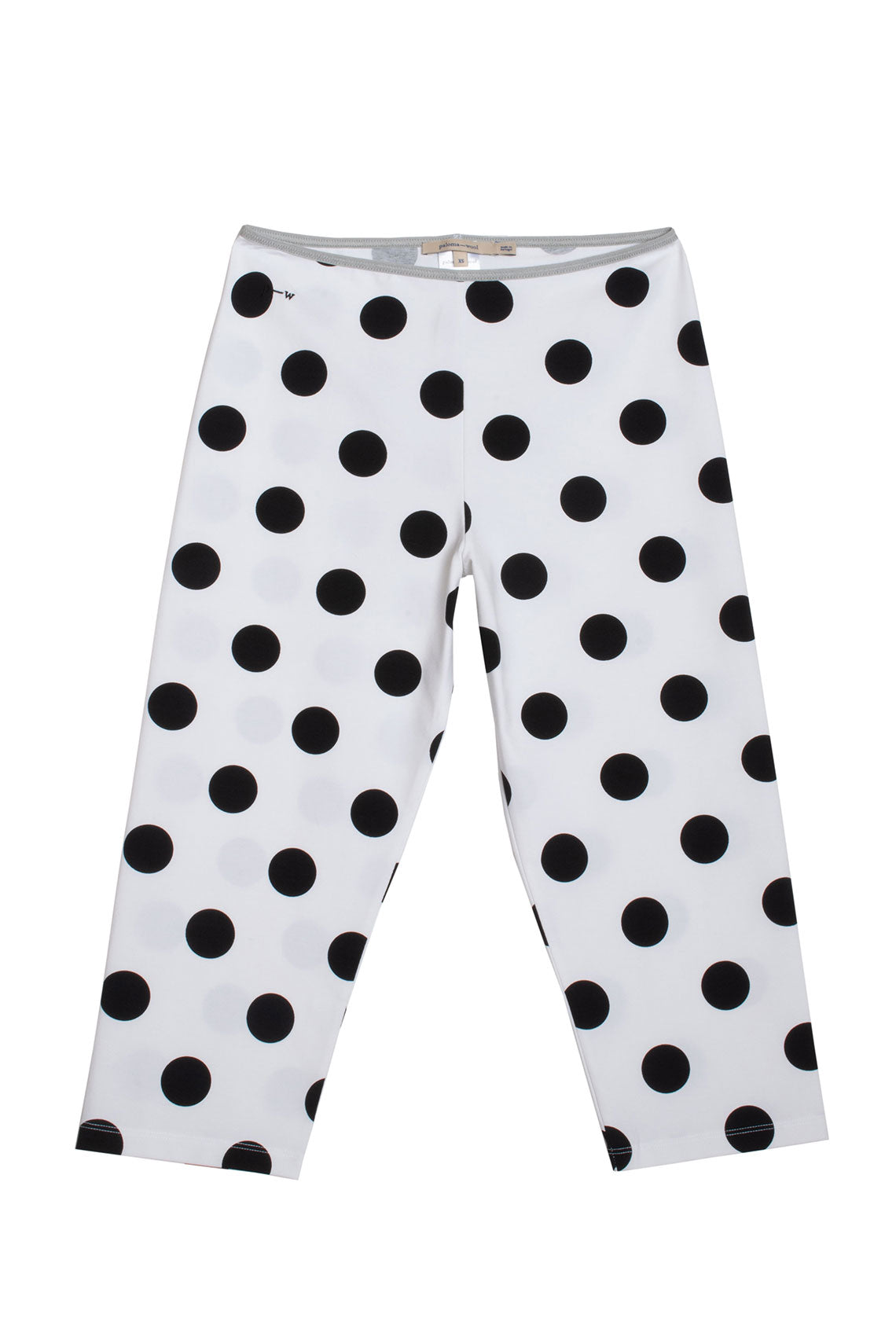 PALOMA WOOL Blanco Polka Dot Aneu Capri