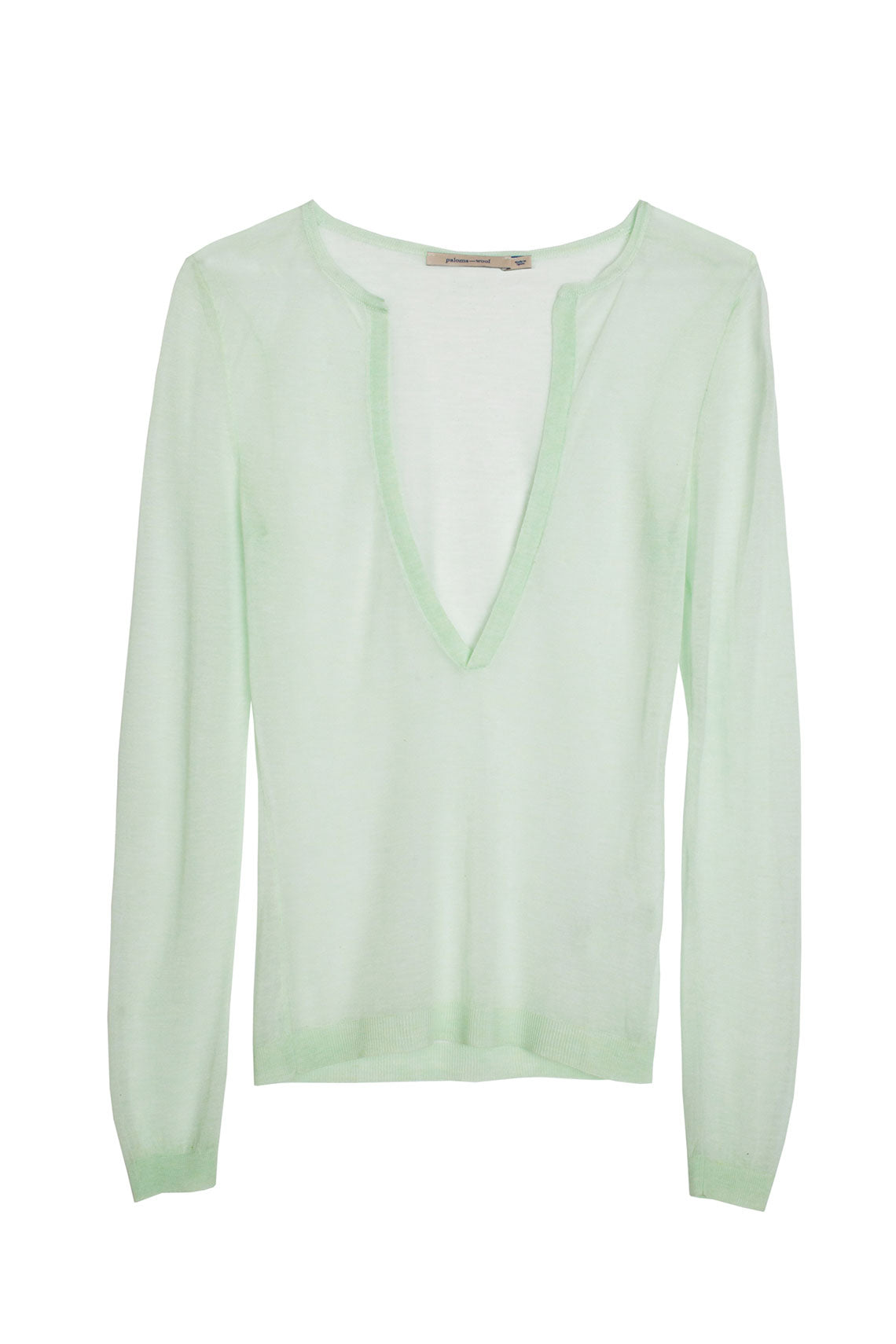 PALOMA WOOL Mint Acme V Neck