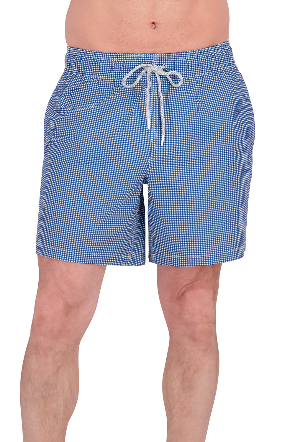RAINFOREST GINGHAM SEERSUCKER   7" INSEAM  (COMFORT LINER)
