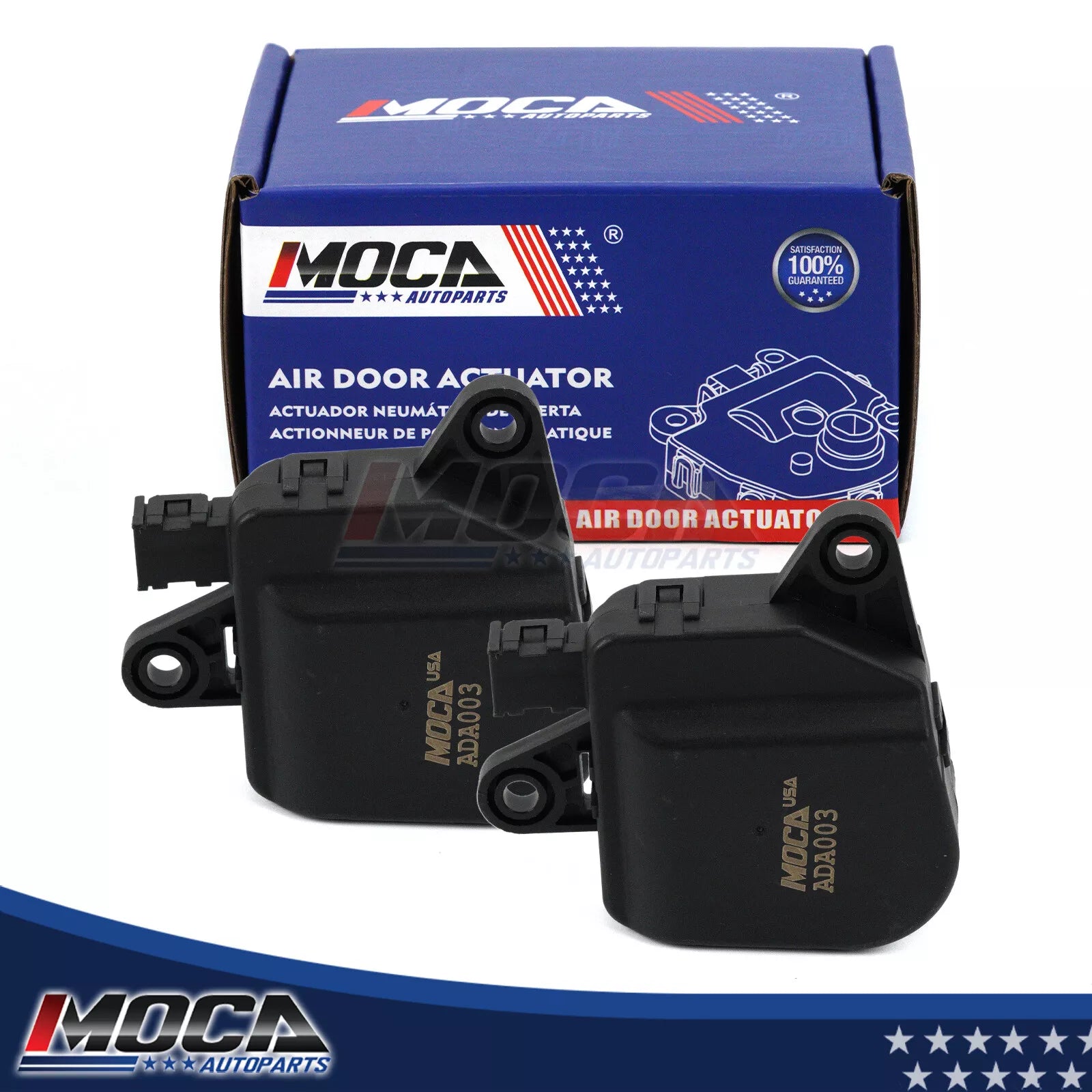 MOCAAUTOPARTS MOCA 604 003 2x HVAC Heater Air Blend Door Actuator Fit for 2001 2005 Chrysler Town & Country & 2001 2004 Dodge Dakota & 2001 2003 Chrysler Voyager