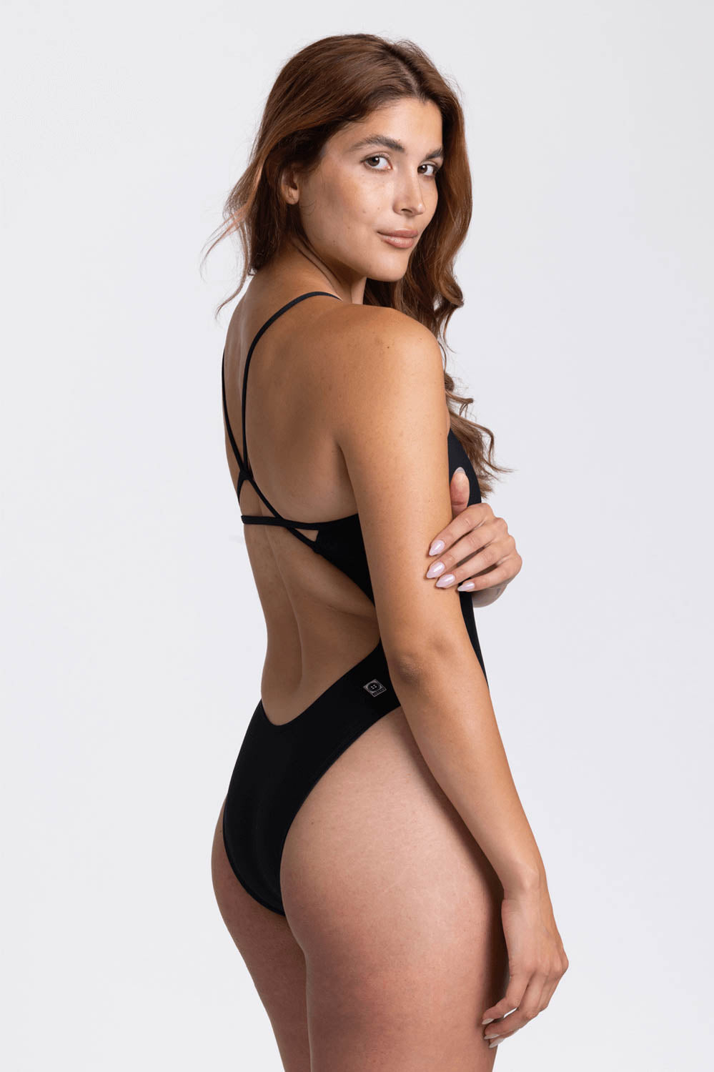 JOLYN Perry One Piece Swimsuit   Black