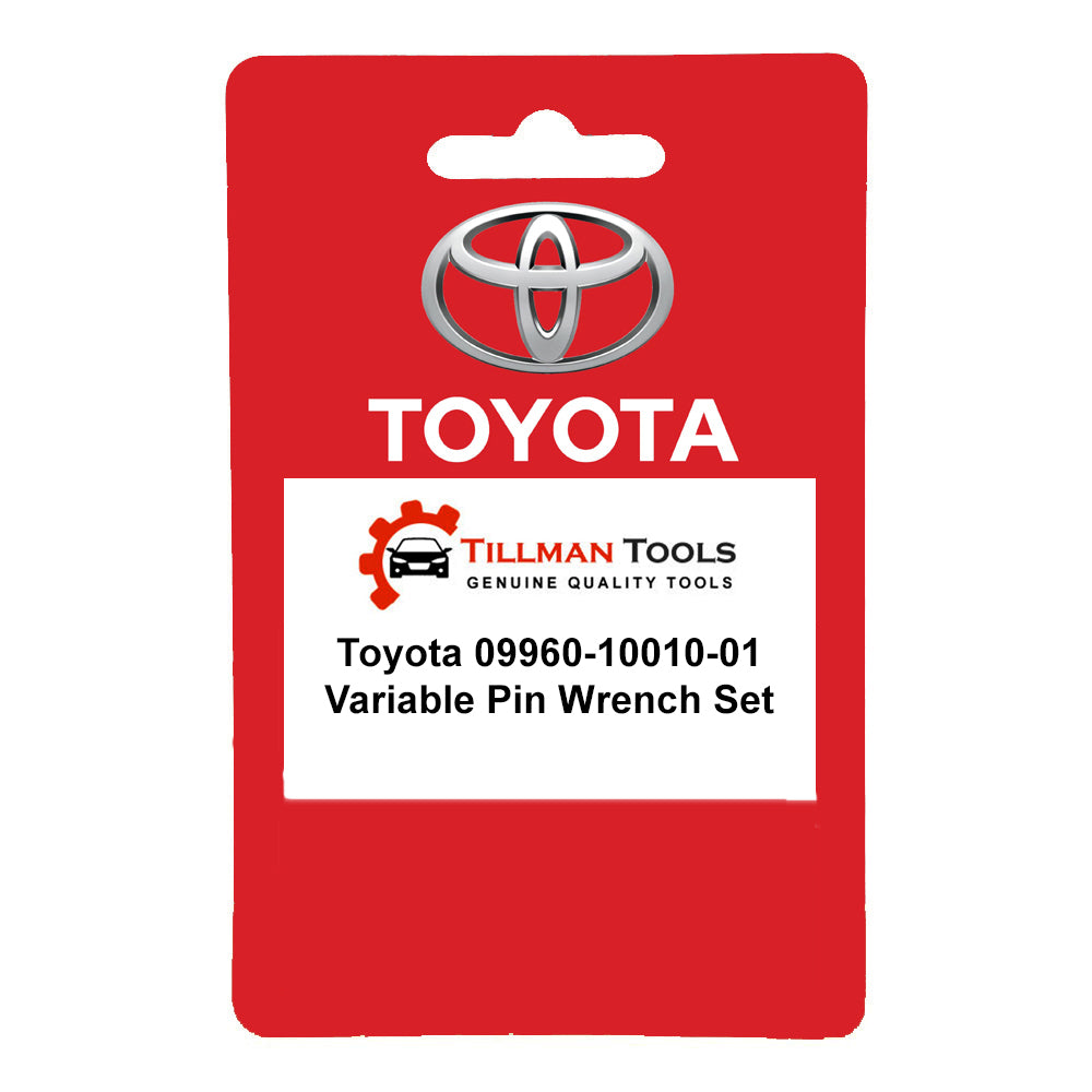 TOYOTA EQUIPMENT TOOLS Toyota 09960 10010 01 Variable Pin Wrench Set