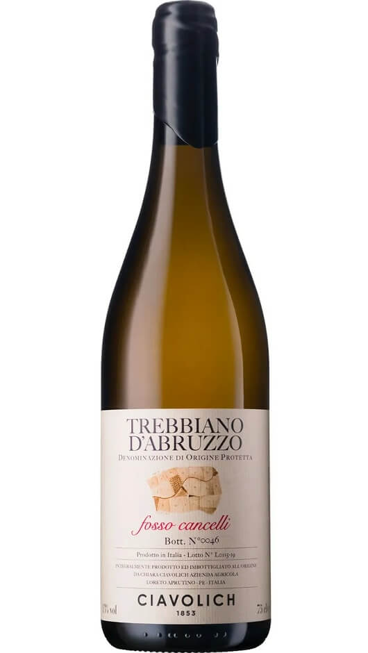Trebbiano D'Abruzzo DOC 2021 Fosso Cancelli   Ciavolich