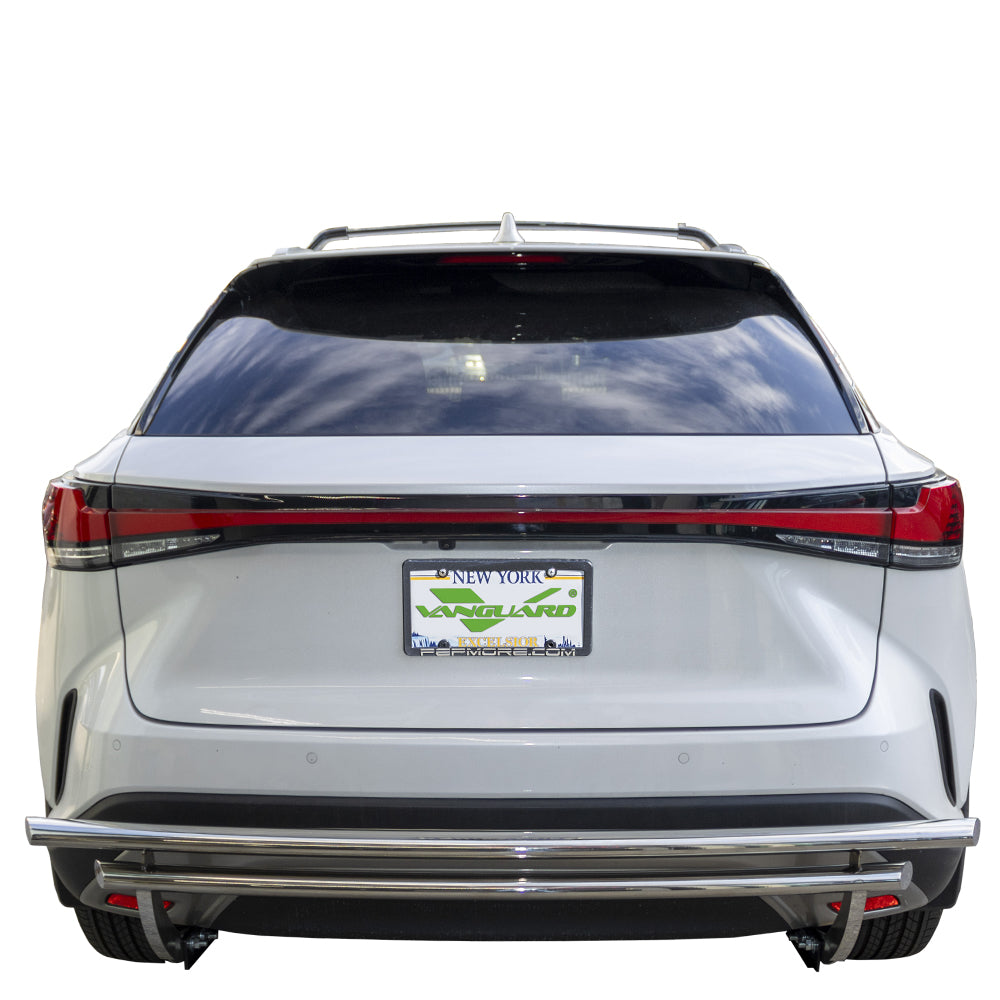 VANGUARD OFF ROAD Vanguard Stainless Steel Rear Guards Rear Bumper Guards Bumper Guard for 2023 2024 lexus rx350 nan