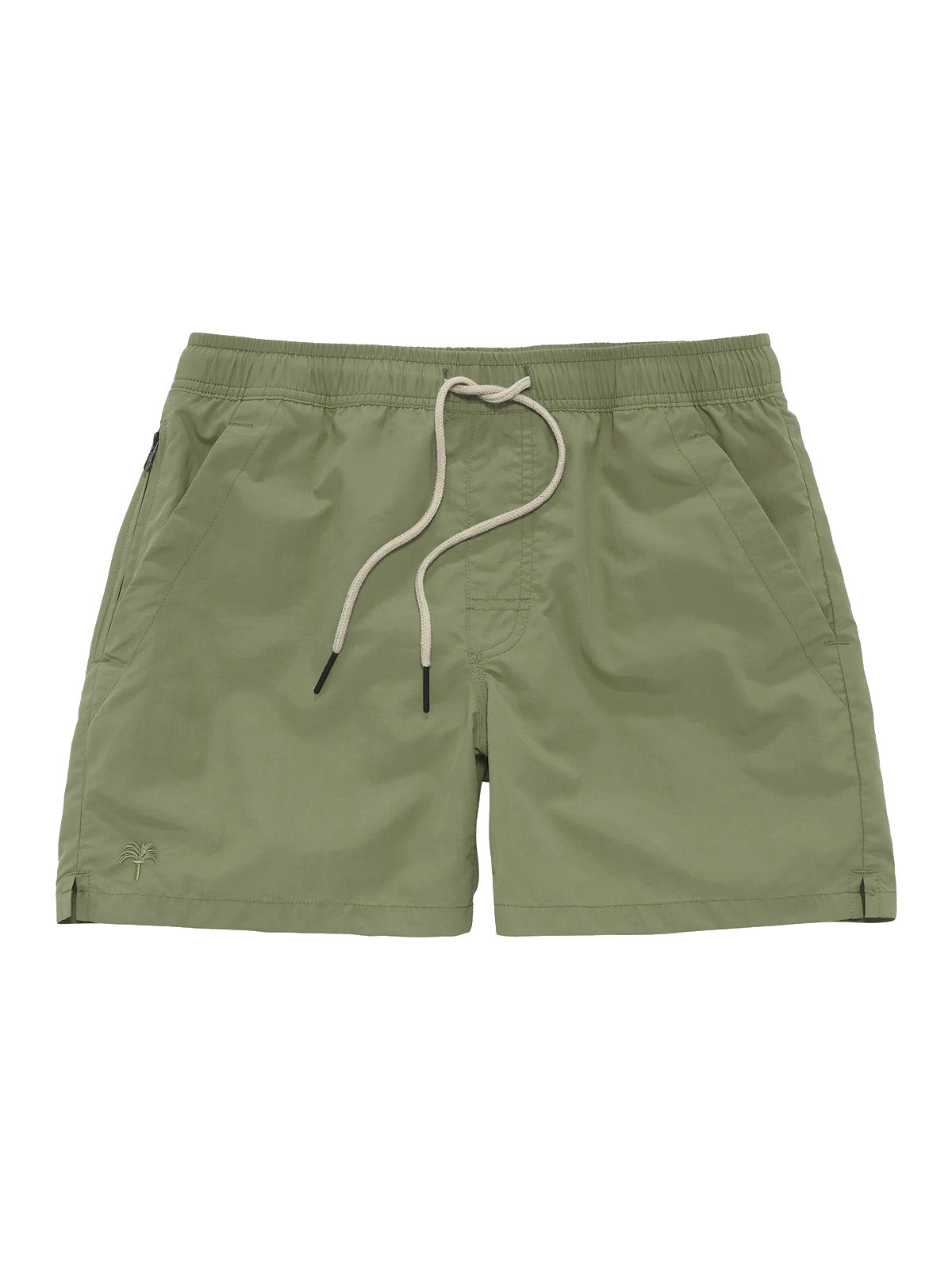OAS Green Nylon Swim Shorts