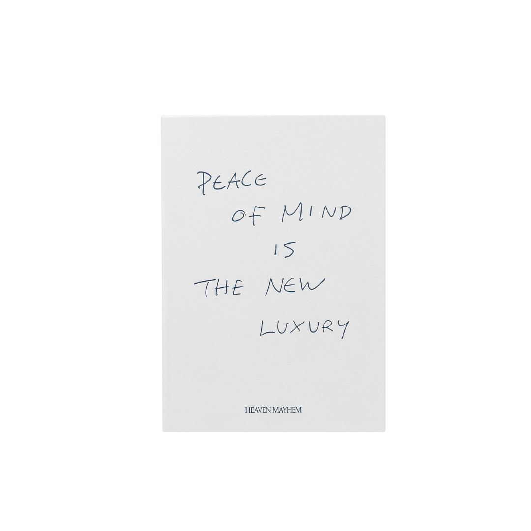 HEAVEN MAYHEM PEACE OF MIND JOURNAL