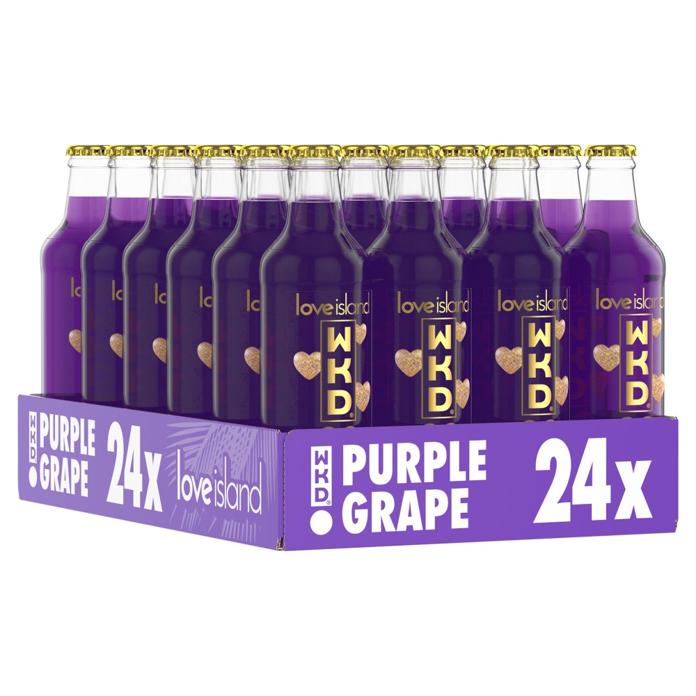 WKD Love Island   Purple Grape   Ready to Drink 24x275ml Bottles