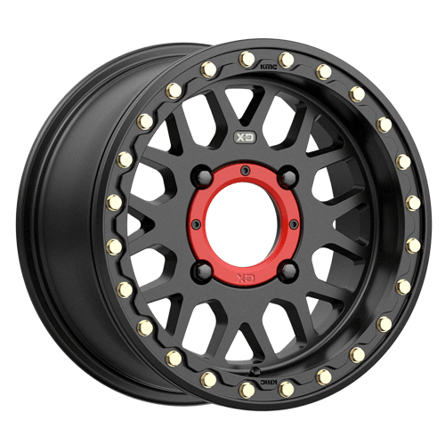 XD Powersports XS235 15X6 4X110 S BLK 38MM Wheels