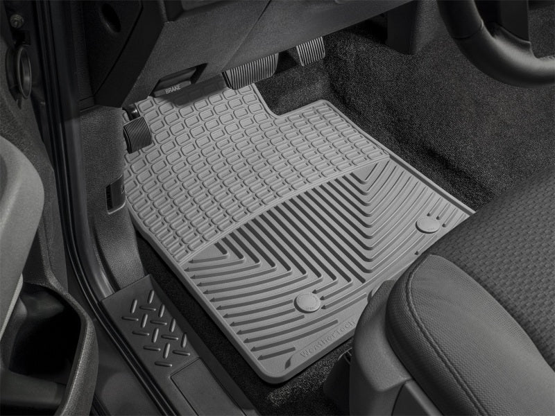 WeatherTech 08 13 Toyota Highlander Front Rubber Mats   Grey