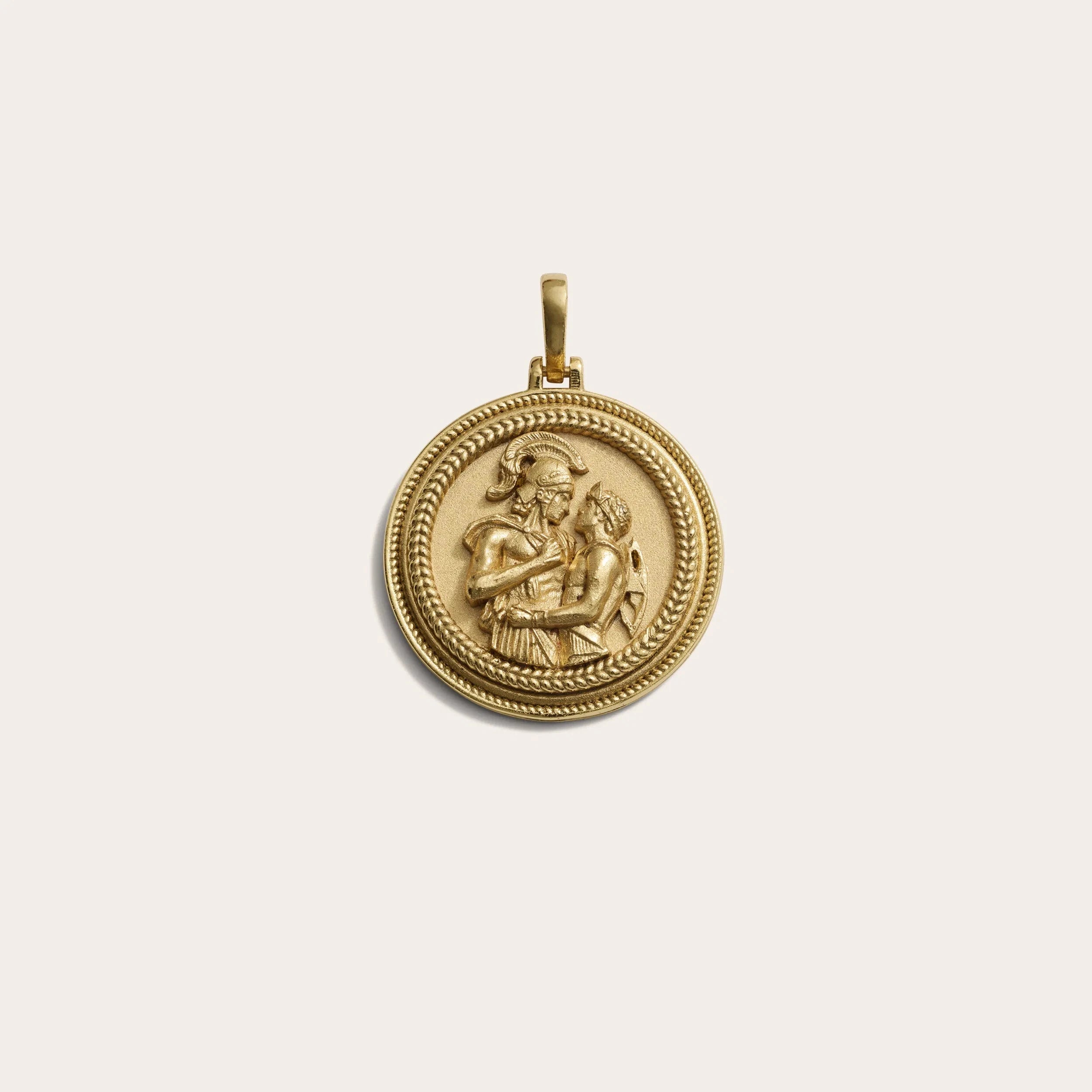 AWE INSPIRED Achilles + Patroclus Pendant