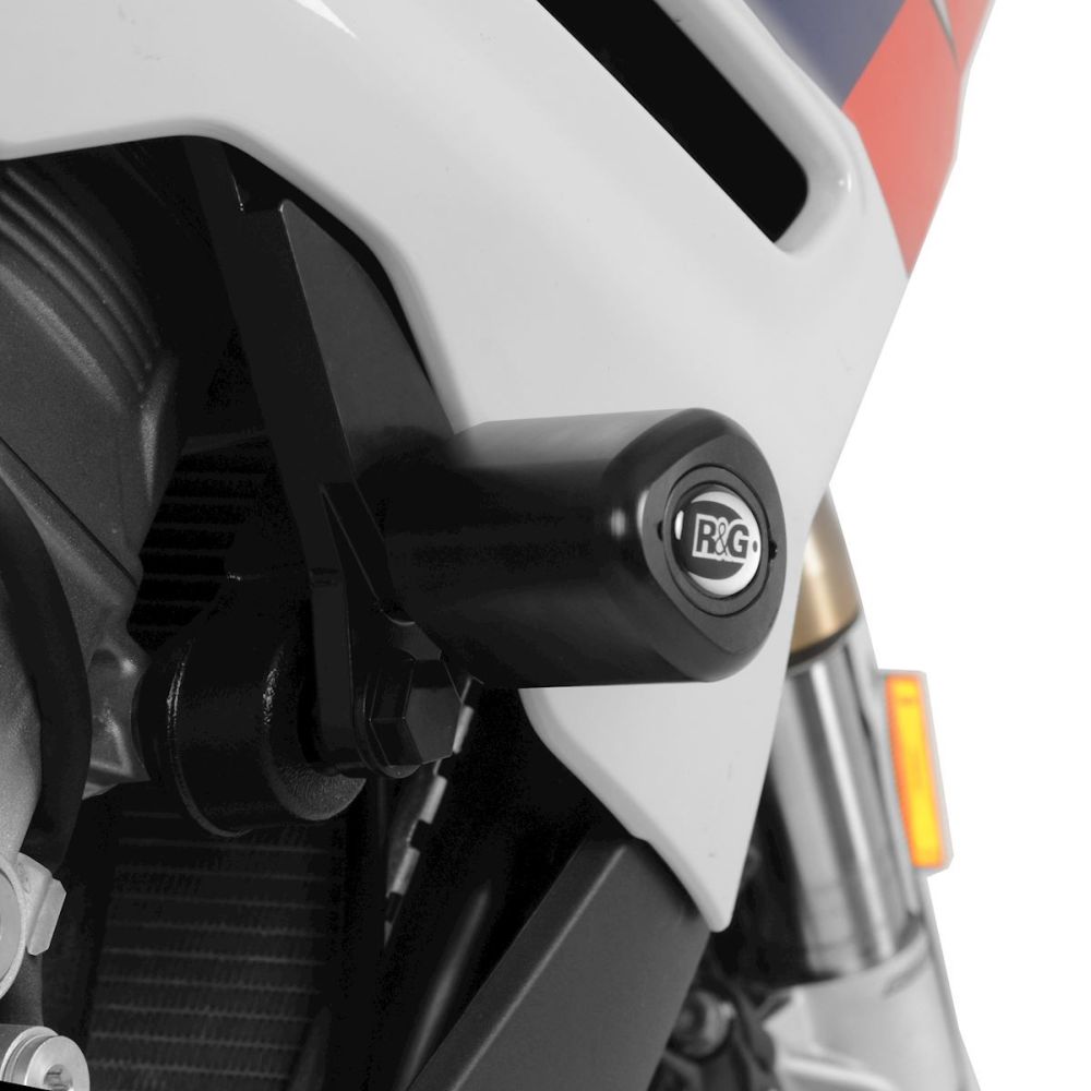 R&G Racing Black Aero Style Crash Protectors For 2021 2024 BMW S1000R CP0537BL