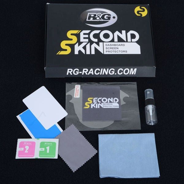 R&G Racing Clear Dashboard Screen Protector Kit For 2012 2016 Triumph Daytona 675
