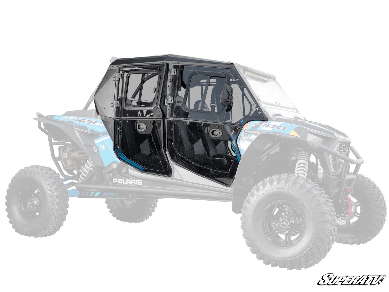 Super ATV POLARIS RZR XP 4 TURBO CAB ENCLOSURE DOORS