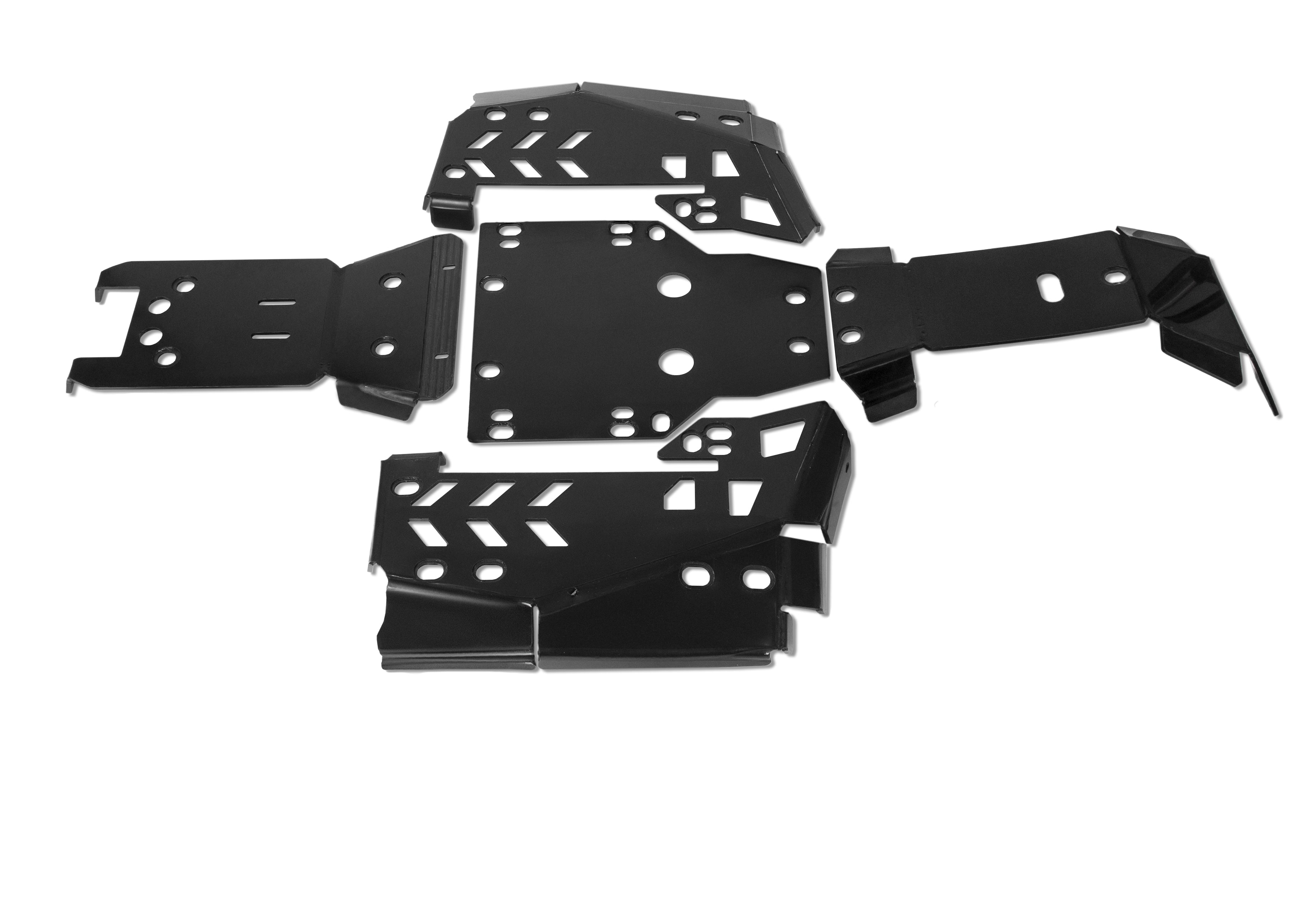 RIVAL POWERSPORTS USA Central Skid Plate Plastic