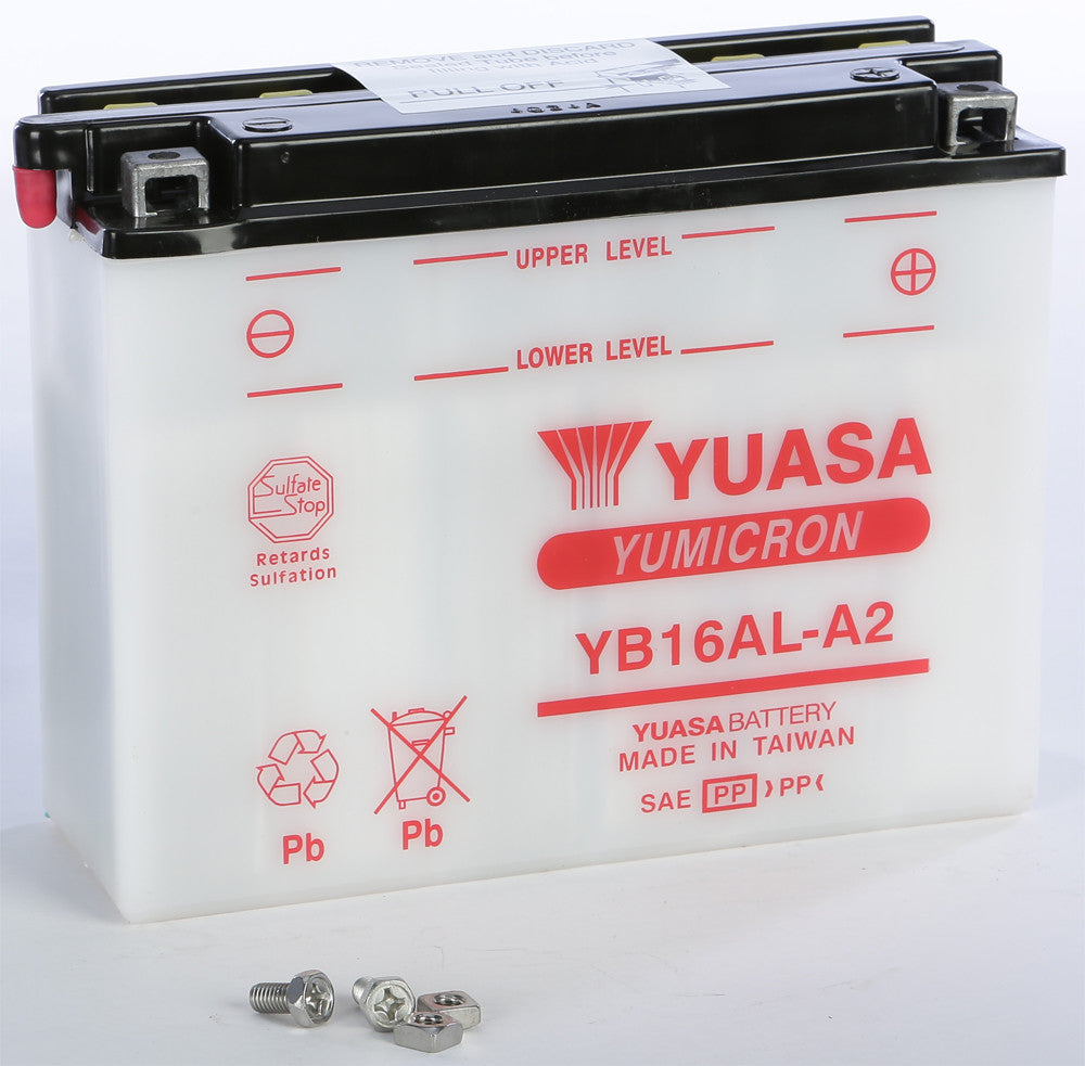 YUASA BATTERY YB16AL A2 CONVENTIONAL