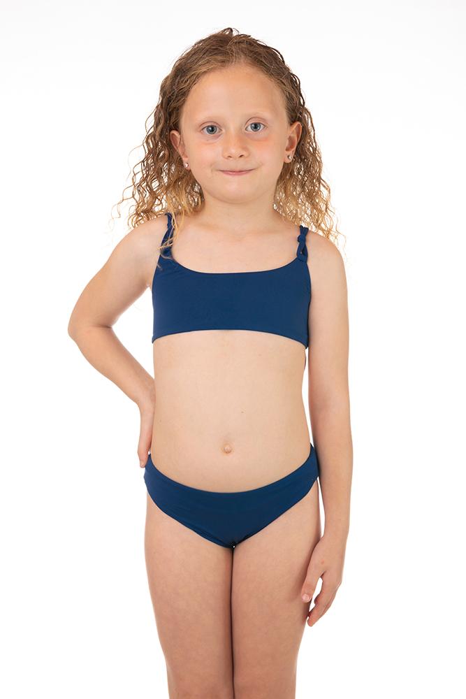 BE BEACH BIKINI BAMBINA  BLU NAVY