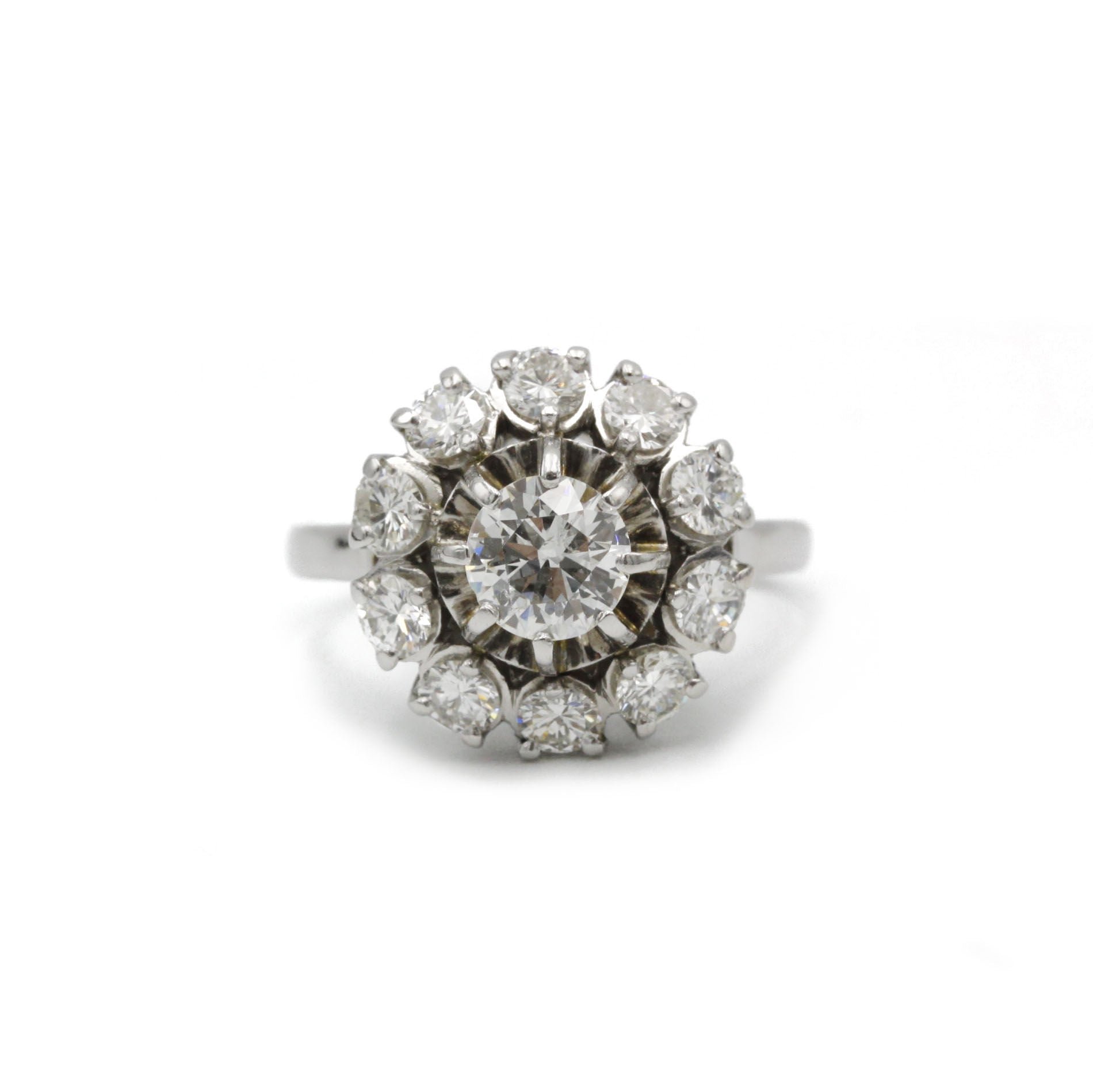 D'OR & D'ARGENT Bague   Or & Diamants