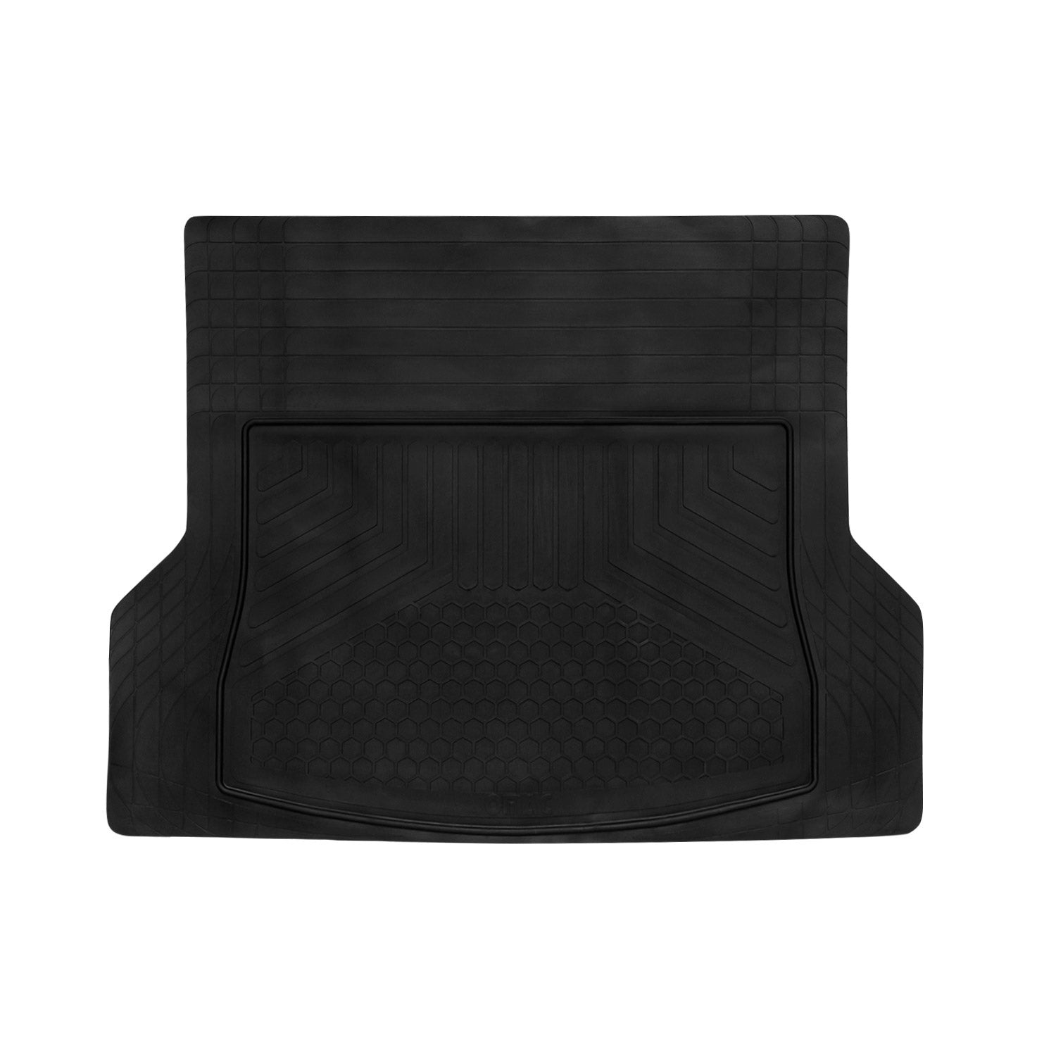 OMTEC 2019 2024 Audi A6 Avant Semi Custom fit Cargo Mat Liner Waterproof Rubber Black 1Pc