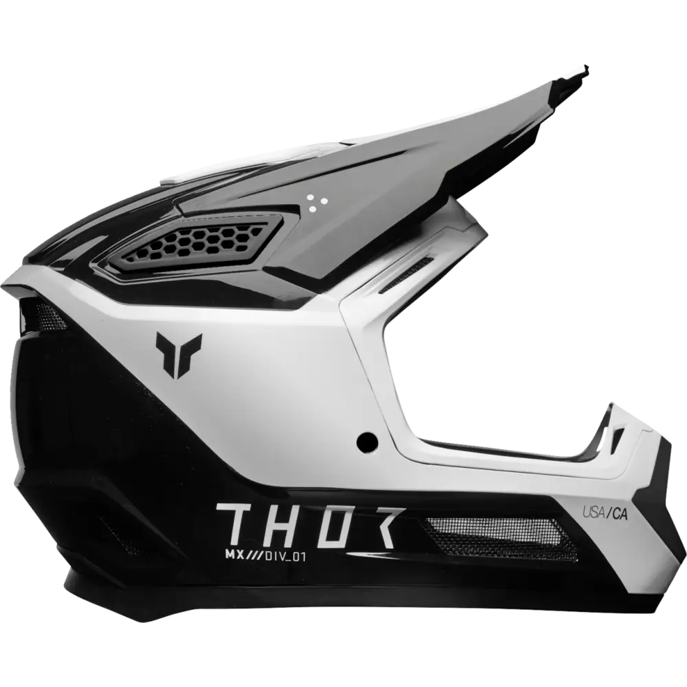 THOR Fleet Helmet   Storm   Black/White   2XL 0110 8915
