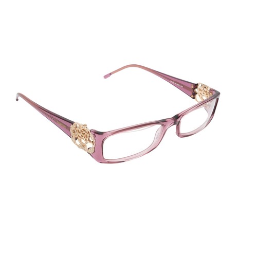 Valentino '00s Violet Rose with Gems Glasses ORIGINAL NEW