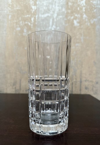 TIFFANY PLAID HIGHBALL GLASS, NEW