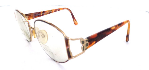 vintage YSL Yves Saint Laurent amber w/ G FRAMES glasses sunglasses 4070 130