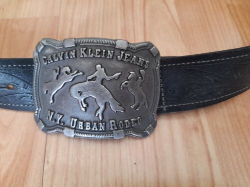 rare calvin klein belt / buckle